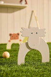 Houten croquet set