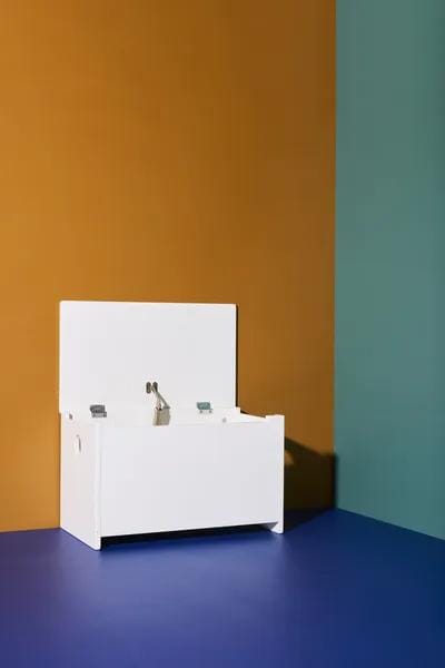 Bank met opbergruimte Star - Chest White