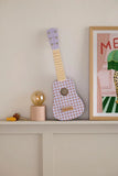 Gitaar - Lila met stippen