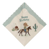 Servetten - Happy Birthday, Cowboy