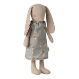 Hasenmama - Grau mit Kleid - Maileg