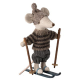 Wintermaus mit Skiset – Großer Bruder – Maileg