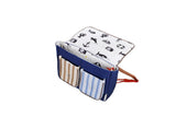 Schooltas - Wonders Jane beige + Ned blue - Sticky Lemon