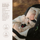 Voetenzak Knots Teddy - Soft sand