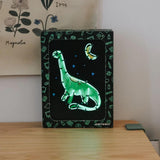 Kidyneon – Leuchtendes Kunstwerk-Set – Dino – Kidywolf