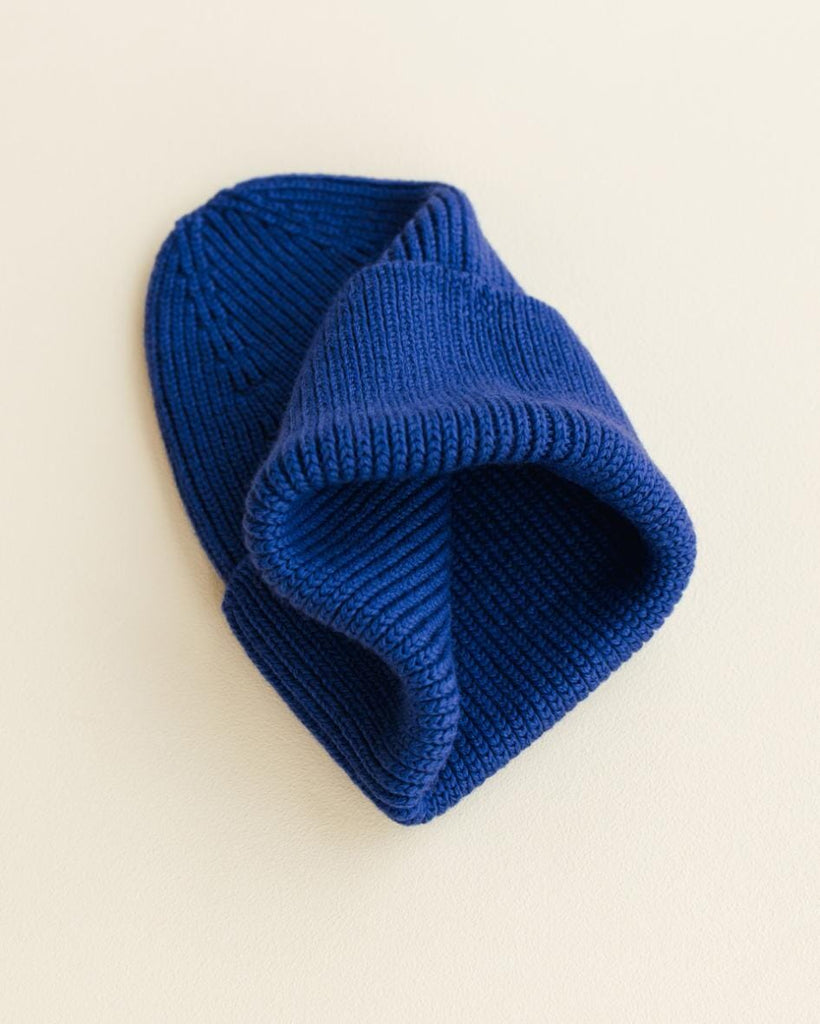 Beanie Fonzie Kids - Cobalt blue