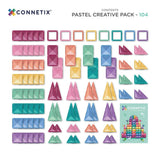 104 Teile - Pastell - Creative Pack - CONNETIX