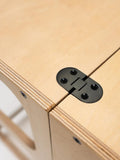 Lernturm Step 'n sit - Natur mit schwarz - Ette Tete
