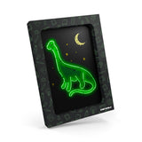 Kidyneon - kit voor lichtgevend kunstwerkje - Dino