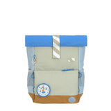 Medium Rolltop rugzak - Sunny Explorer - Groen & Blauw