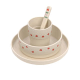 Serviesset - Happy Rascals Heart Lavender