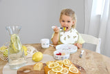 Set van 5 slabbetjes - Happy Fruits Lemon