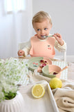 Siliconen slabbetje - Happy Fruits Cherry