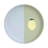 Siliconen bord - Happy Fruits Lemon