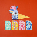 Masker met stickers Be Wild! Vogel - Londji