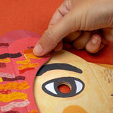 Masker met stickers Be Wild! Leeuw - Londji