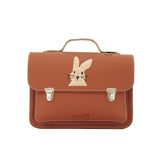 Lederen kleutertas - Rabbit Chestnut