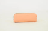 Lederen pennenzak - Peach