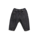 Jeansbroek front seam - Grafite
