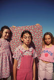 Top - Roze met "peace"-print