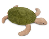 Knuffel schildpad met warmtekussen - Large - Fir Green