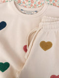 Lou terry sweater - Multi heart