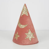 Fluwelen Tovenaarskostuum - Roze