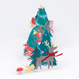 Wenskaart - Winter Woodland
