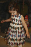 Yvonne Harlekin-Kleid - Harlekin-Pailletten - Konges Sløjd