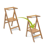 Opvouwbare & verstelbare leertoren Step'n'Fold - Grijs - Ette Tete