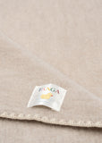 Wollen fleece babydekentje Erba- Oatmeal Melange