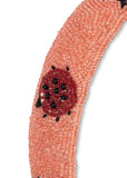 Haarband met parels Ladybug