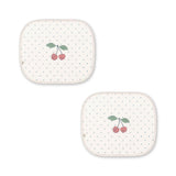 Auto-zonnescherm - Navy Dots - 2 stuks