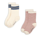2er-Pack Act Socken - Off-White - Konges Sløjd