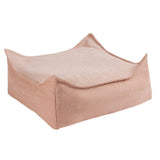 Outdoor Square Ottoman - Seashell