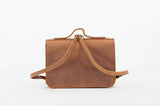 Ledertasche für Kleinkinder - braune Ranger-Tasche - Rider-Taschen
