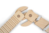 Schwebebalken aus Holz - Schwebebalken TipiToo mini - Holz - Ette Tete
